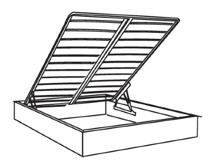 Кровать 2-х спальная (1,8 м) с подъемным механизмом Венеция  ВНКР180-1[3]