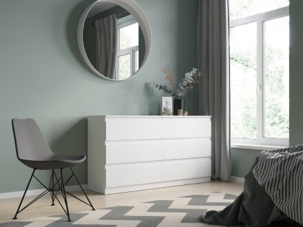 Комод Т-6 Stern (Штерн), белый 