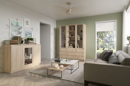 Стол журнальный 900 Stern (Штерн), сонома 