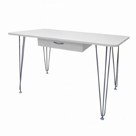 Стол обеденный Сеул 8 с ящиком, ЛДСП 