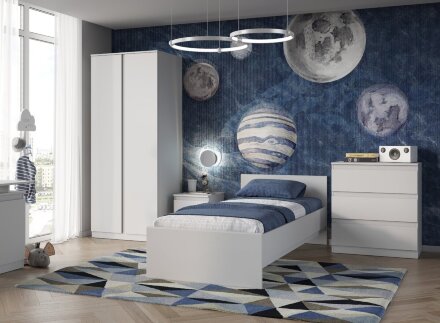 Кровать Stern (Штерн), белый 