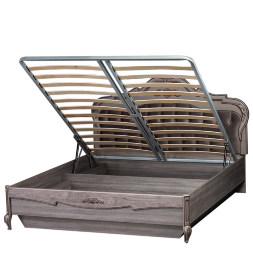 Кровать  с подъемным механизмом Скарлетт 391, дуб состаренный